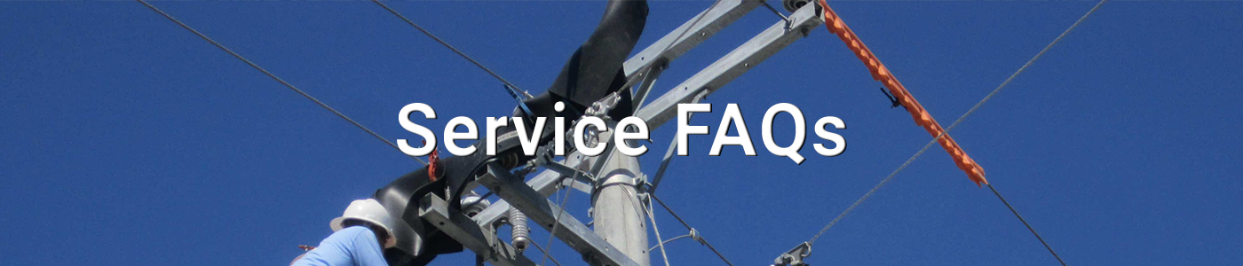 Service FAQs Banner
